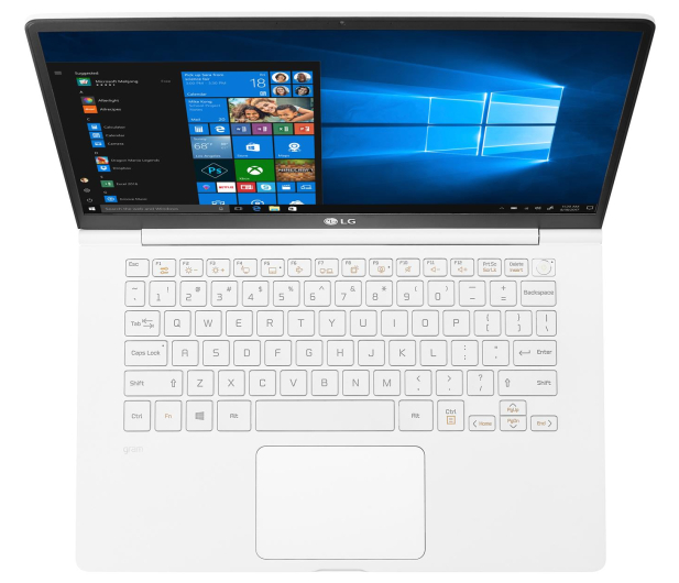 LG GRAM 14Z990 i5-8265U/8GB/256/Win10 biały - 543958 - zdjęcie 2